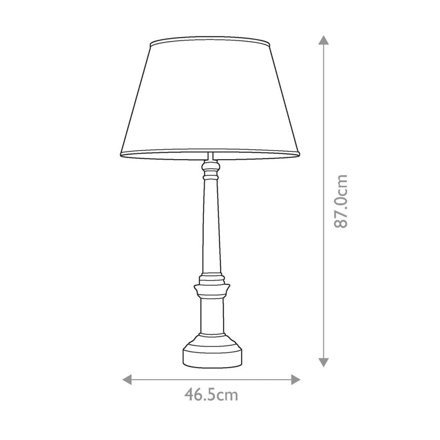 Elstead - Bordslampa STRASBOURG 1xE27/60W/230V