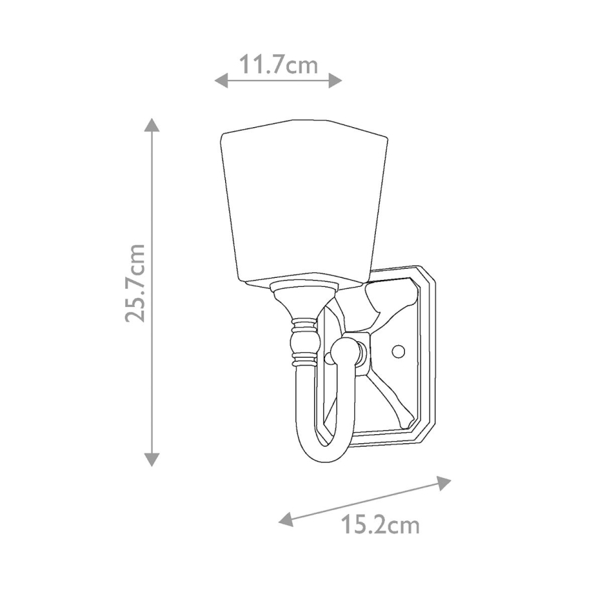 Elstead FE-CONCORD1-BATH - LED Badrum vägglampa  CONCORD 1xG9/3W/230V IP44