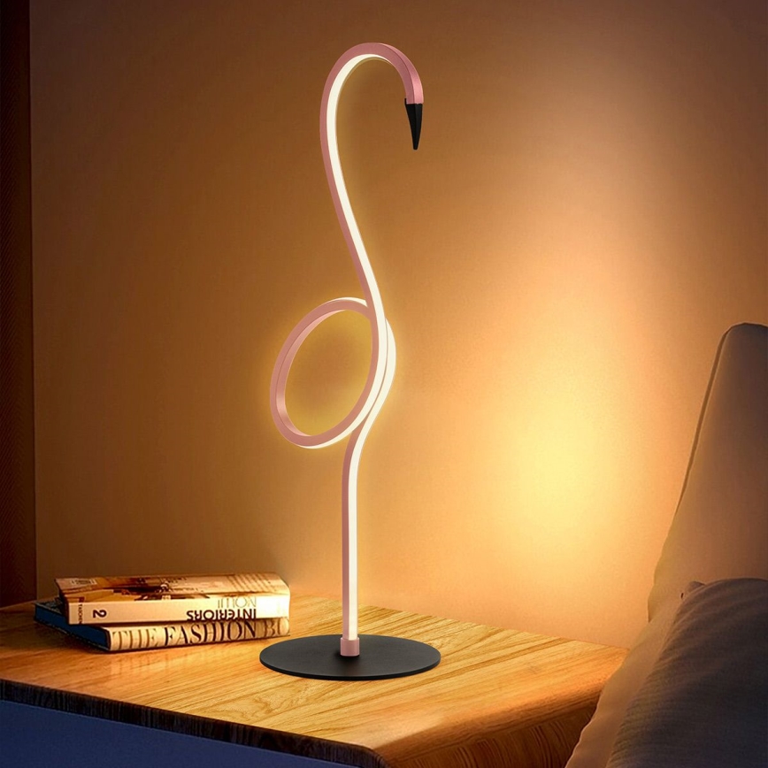 Elstead - LED bordslampa FLAMINGO LED/6W/230V 3000K rosa