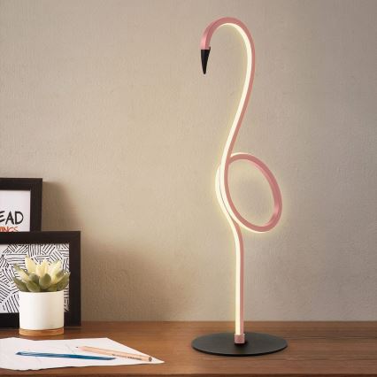Elstead - LED bordslampa FLAMINGO LED/6W/230V 3000K rosa