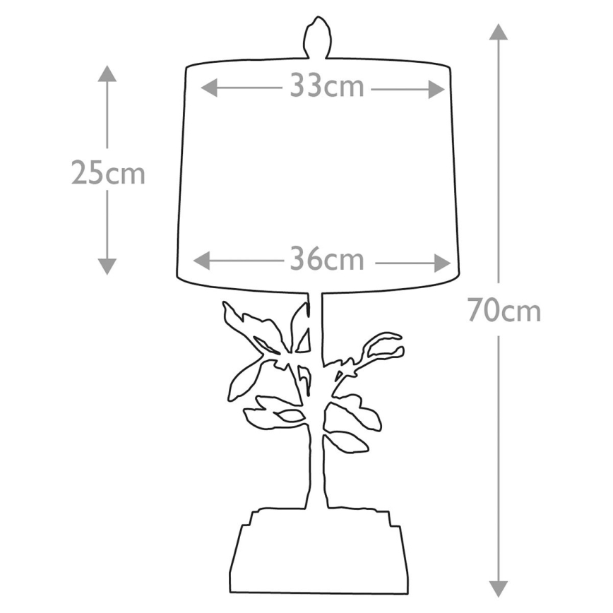 Elstead - Bordslampa AUDUBON PARK 1xE27/60W/230V