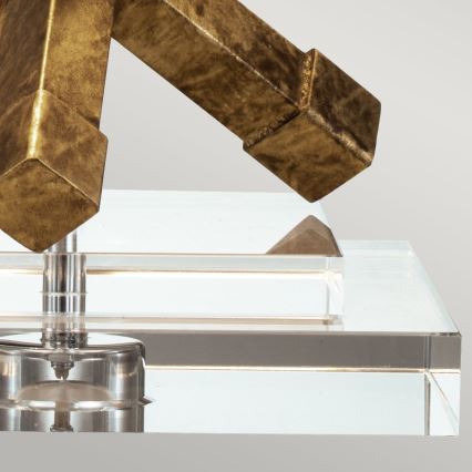 Elstead - Bordslampa JACKSON SQUARE 1xE27/60W/230V