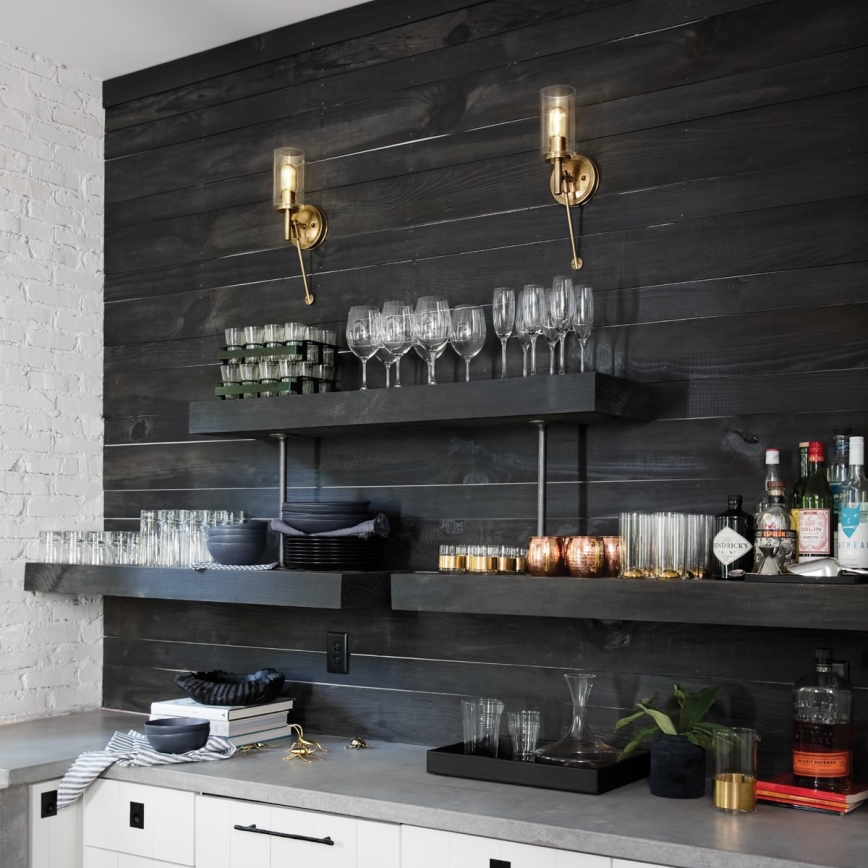 Elstead HK-COLLIER1 - Vägglampa  COLLIER 1xE27/100W/230V