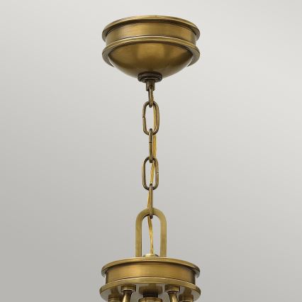 Elstead HK-COLLIER5 - Takkrona på en kedja  COLLIER 5xE27/100W/230V