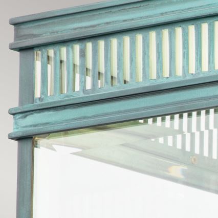 Elstead - Utomhustaklampa HOLBORN 2xE27/60W/230V IP44 turkos