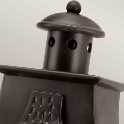 Elstead - Vägglampa för utomhusbruk KENDAL 2xE14/60W/230V IP44