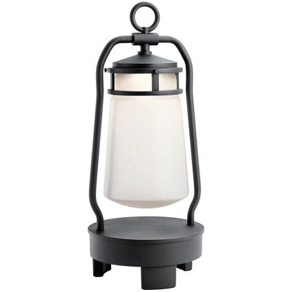 Elstead - Utomhuslampa med högtalare LYNDON 3W/230V IP44 8800 mAh