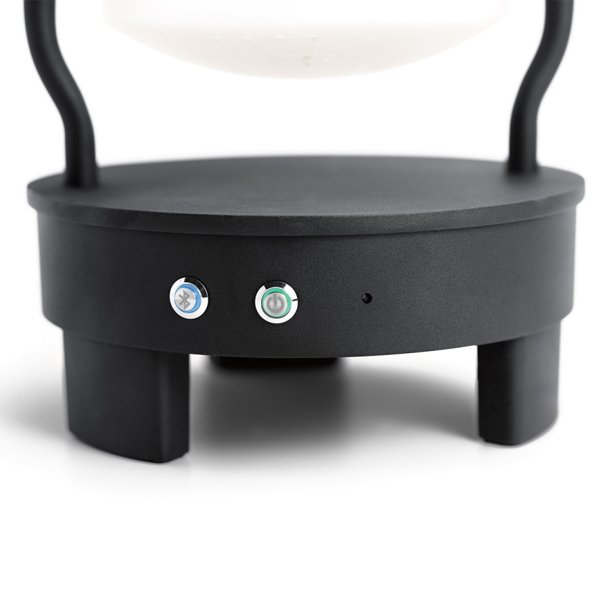 Elstead - Utomhuslampa med högtalare LYNDON 3W/230V IP44 8800 mAh