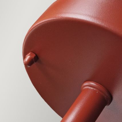 Elstead - Utomhusvägglampa KLAMPENBORG 1xE27/60W/230V IP44 röd