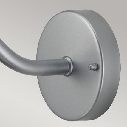 Elstead - Utomhusväggarmatur KLAMPENBORG 1xE27/60W/230V IP44 matt krom