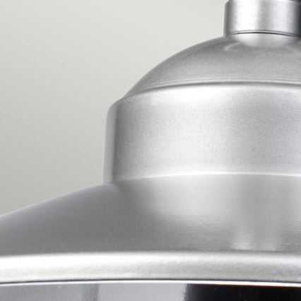 Elstead - Utomhuskrona med kedja KLAMPENBORG 1xE27/60W/230V IP44 matt krom