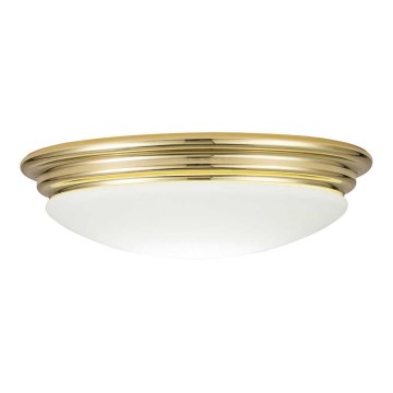 Elstead - LED taklampa för badrum BROMPTON 1xGX53/5,7W/230V IP44 guld