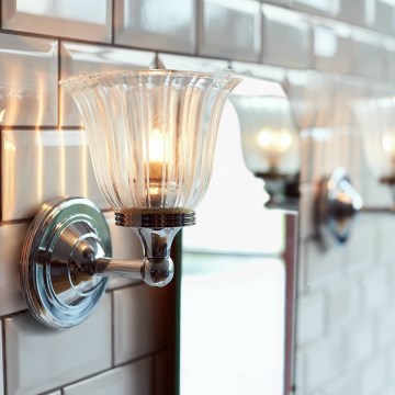 Elstead - LED Vägglampa för badrum AUSTEN 1xG9/3W/230V 3000K IP44