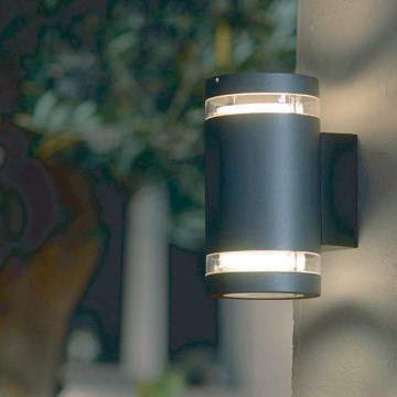 Elstead - LED vägglampa för utomhusbruk MAGNUS 2xGX53/9W/230V IP44