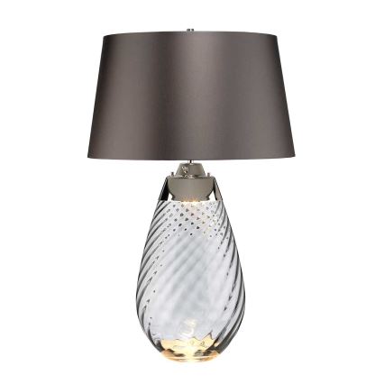 Elstead - LED bordslampa LENA 1xE27/40W/230V + 1xGU10/7W 74 cm grå