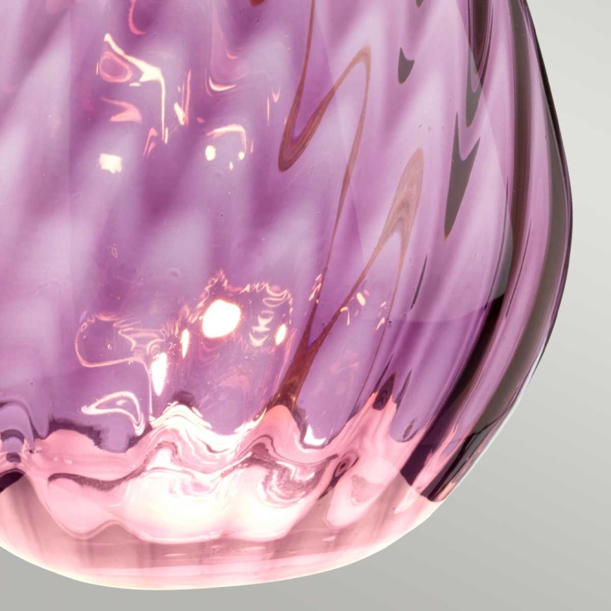 Elstead - LED bordslampa LENA 1xE27/60W/230V + 1xGU10/7W 60,5 cm rosa