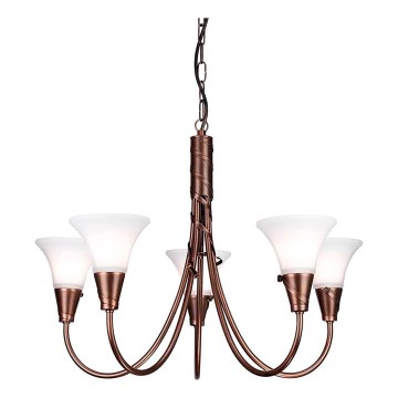 Elstead - Ljuskrona på kedja EMILY 5xE14/40W/230V