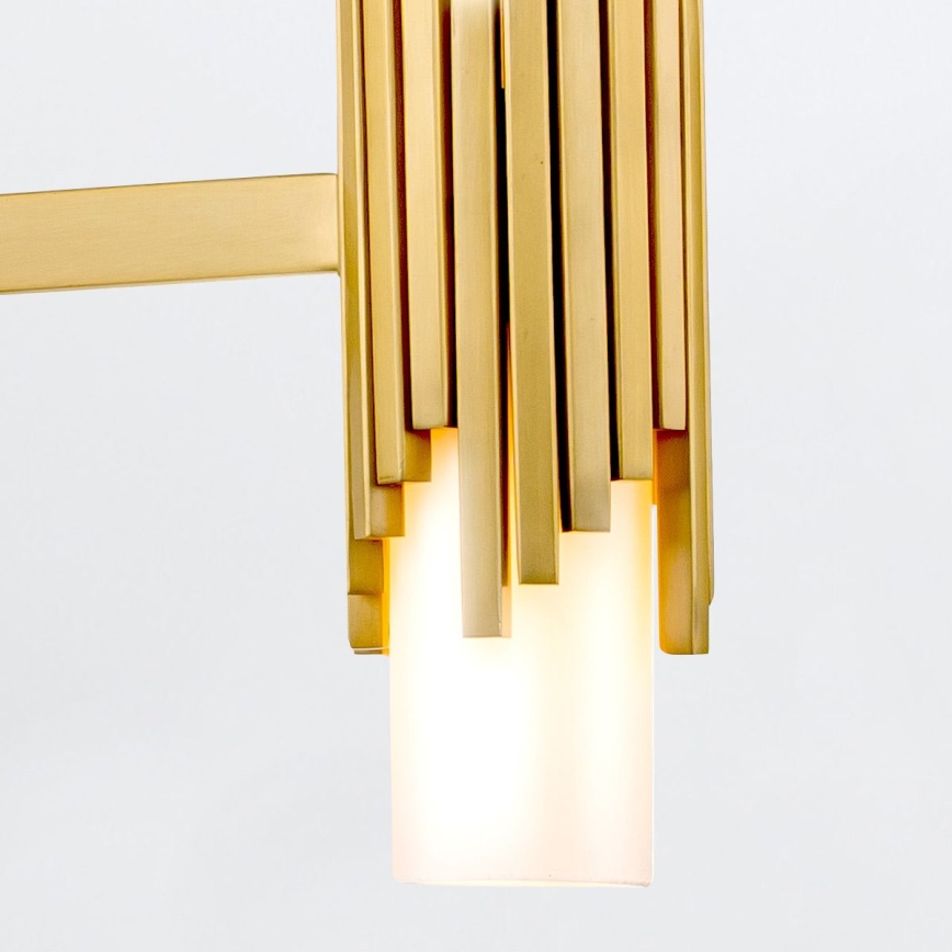 Elstead - Ljuskrona på stång MARVELE 6xE14/40W/230V guld