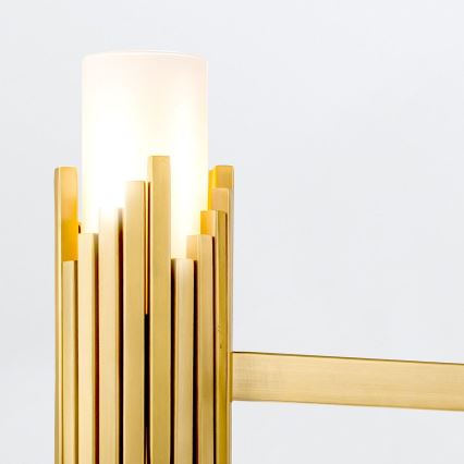 Elstead - Ljuskrona på stång MARVELE 6xE14/40W/230V guld