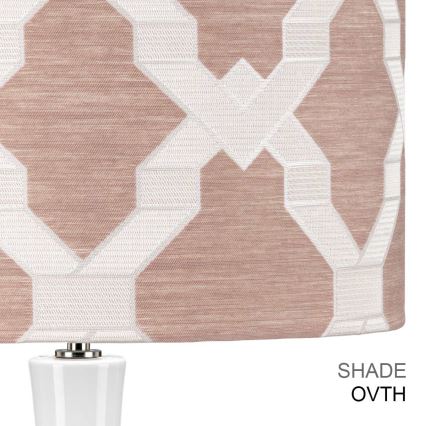 Elstead - Bordslampa MILO 1xE27/60W/230V rosa