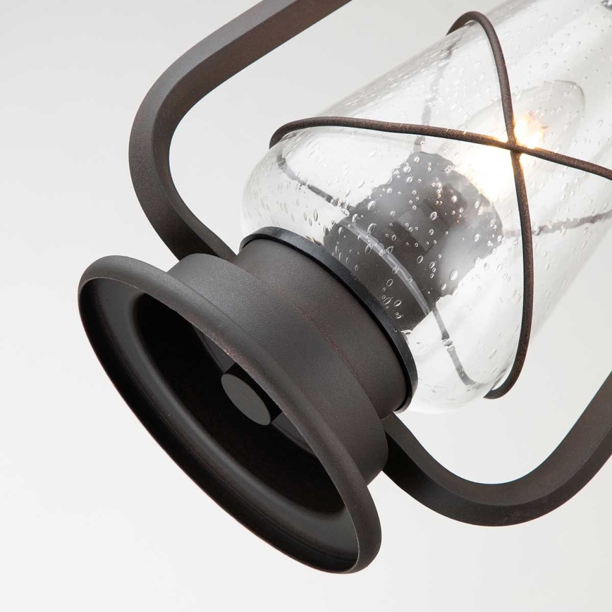 Elstead - Utomhuspendel på kedja MINERS 1xE27/60W/230V IP44 bronsfärgad