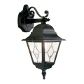 Elstead NR2-BLK - Utomhus vägglampa  NORFOLK 1xE27/100W/230V IP43