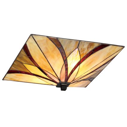 Elstead - Taklampa Tiffany ASHEVILLE 2xE27/60W/230V