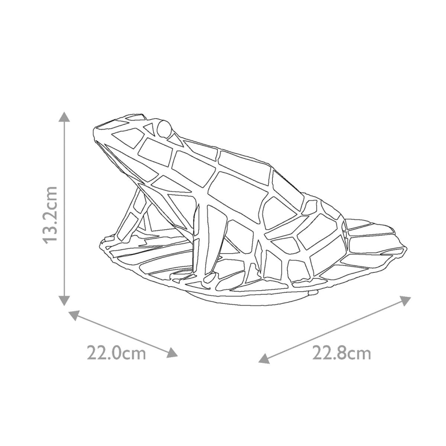 Elstead - LED-dekorationslampa TIFFANY 1xG9/3W/12V, groda