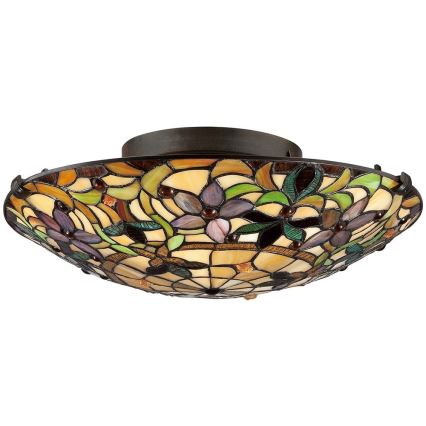 Elstead - Taklampa Tiffany KAMI 2xE27/60W/230V