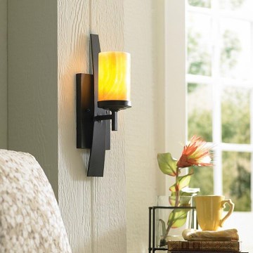 Elstead QZ-KYLE1 - Vägglampa  KYLE 1xE27/100W/230V