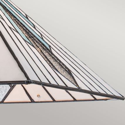 Elstead - Ljuskrona Tiffany ALDERLEY med kedja 1xE27/60W/230V