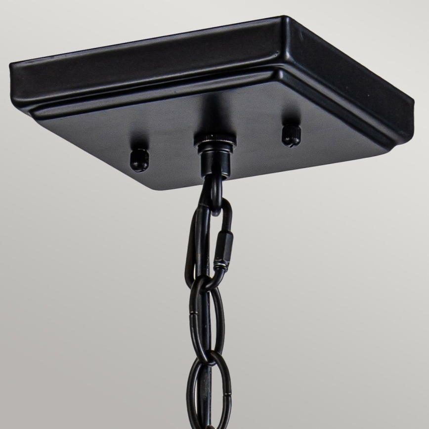 Elstead - Ljuskrona med kedja Tiffany ALDERLEY 1xE27/60W/230V