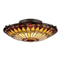 Elstead - Tiffany WEST taklampa 2xE27/75W/230V