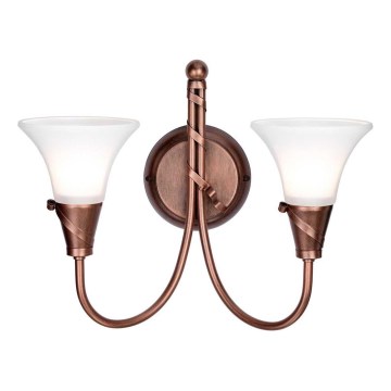 Elstead - Vägglampa EMILY 2xE14/40W/230V