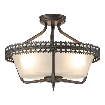 Elstead - Ytmonterad ljuskrona CROWN 3xE27/60W/230V