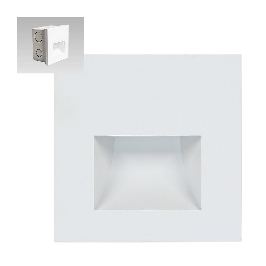 Emithor 70415 - LED-trappbelysning SUNNY LED/1W/230V 4000K vit