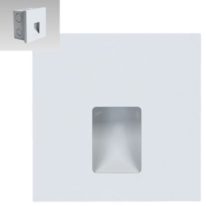 Emithor 70421 - LED trappbelysning VIX LED/1W/230V 4000K vit