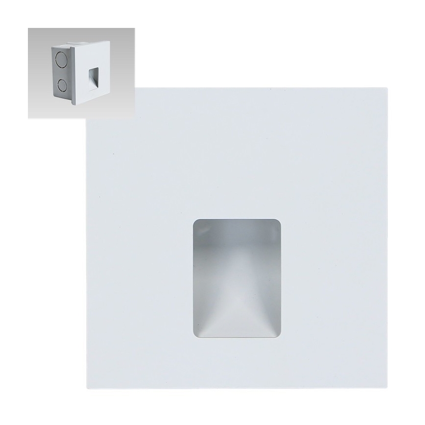 Emithor 70421 - LED trappbelysning VIX LED/1W/230V 4000K vit