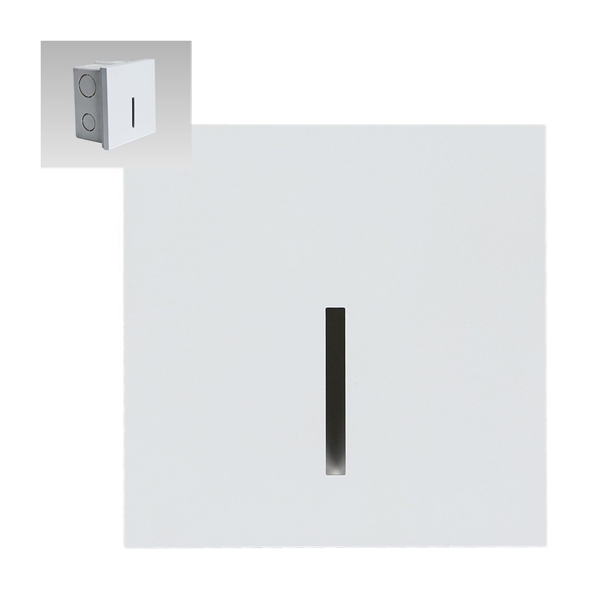 Emithor 70427 - LED trappbelysning LINE LED/1W/230V 4000K vit