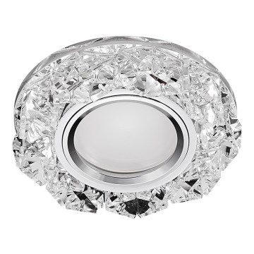 Emithor 71094 - LED infälld taklampa CRYSTAL FIX 1xGU10/50W + LED/3W STRIPE