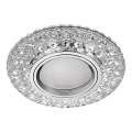 Emithor 71095 - LED infälld taklampa ELEGANT GLASS FIX 1xGU10/50W + LED/3W STRIPE