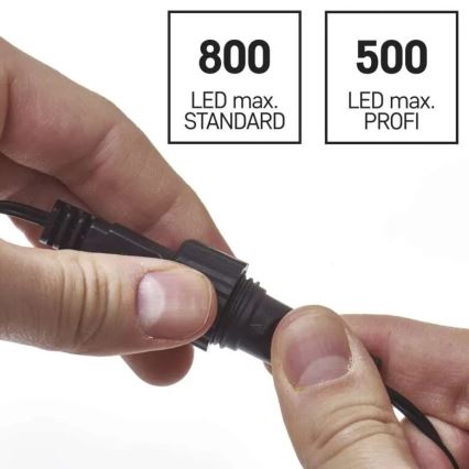 Strömförsörjning för connection of Jul belysning 230V IP44 + fjärrkontroll