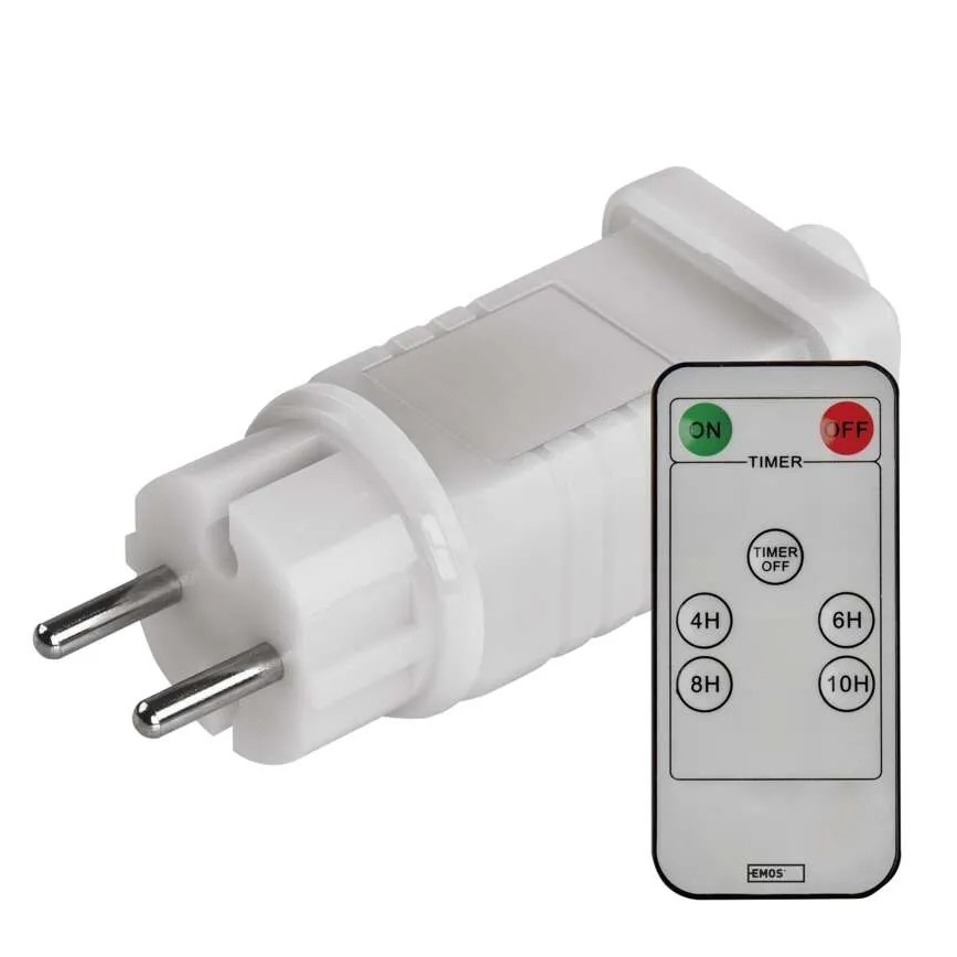 Strömförsörjning för connection of Jul belysning 230V IP44 + fjärrkontroll