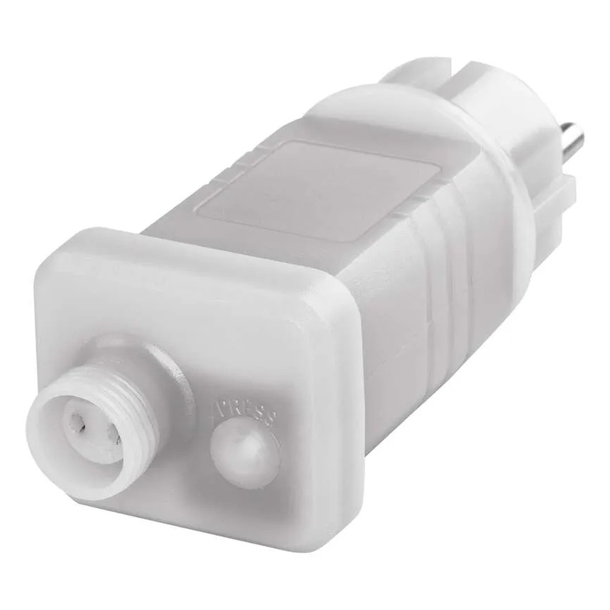 Strömförsörjning för connection of Jul belysning 230V IP44 + fjärrkontroll