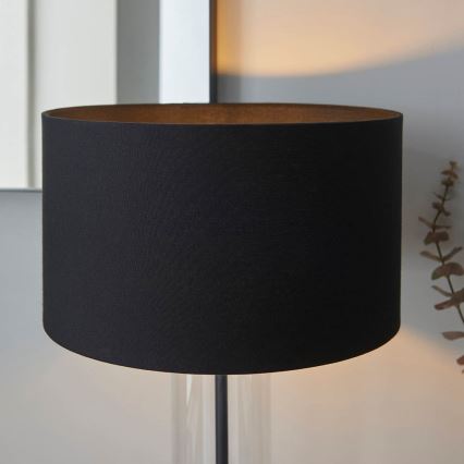 Endon 100440 - Dimbar bordslampa LESSINA 1xE27/10W/230V svart