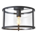 Endon 101540 - Taklampa HOPTON 1xE27/10W/230V svart