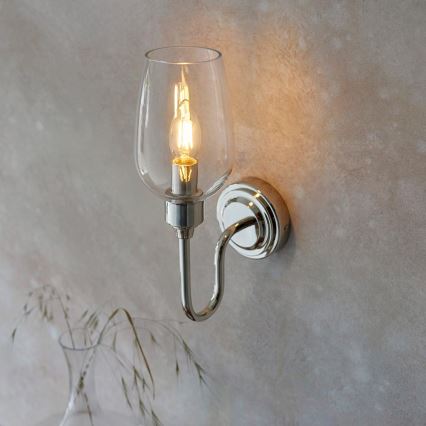 Endon 103316 - Vägglampa STOURTON 1xE14/6W/230V polerad krom