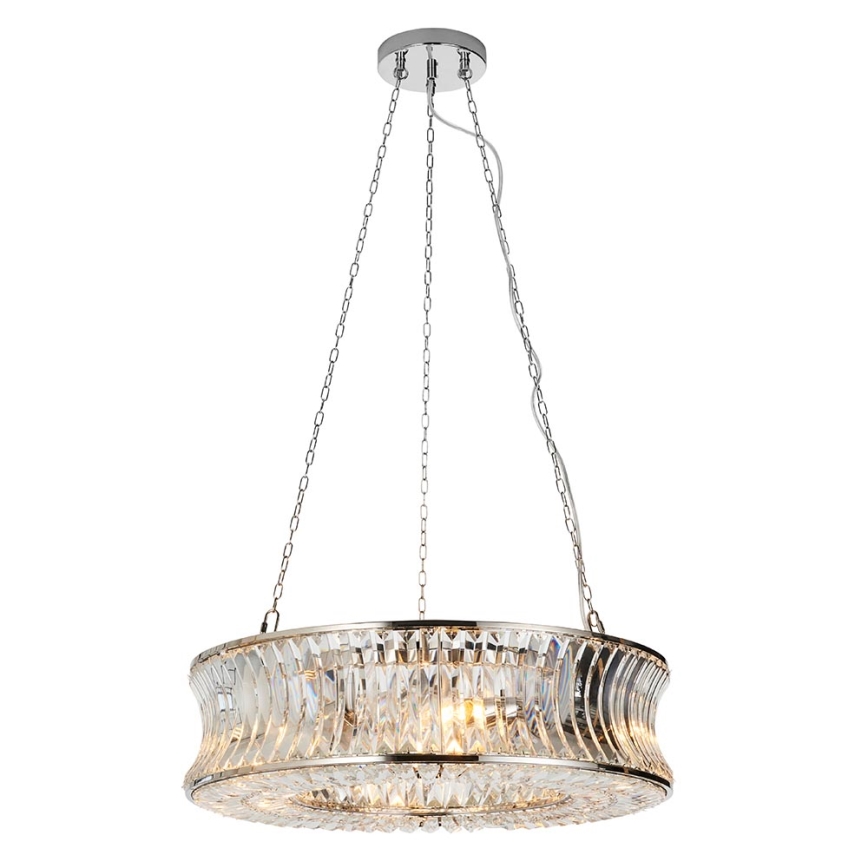 Endon 104528 - Taklampa med kedja 6xE14/6W/230V polerad krom