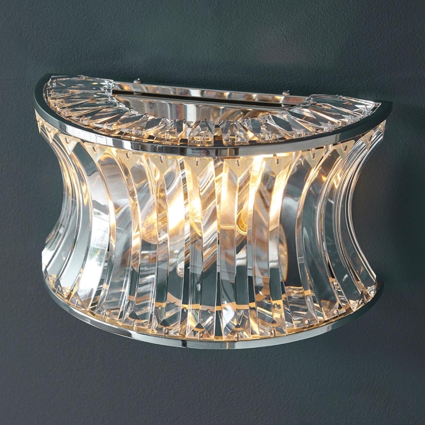 Endon 104529 - Vägglampa 2xE14/7W/230V polerad krom