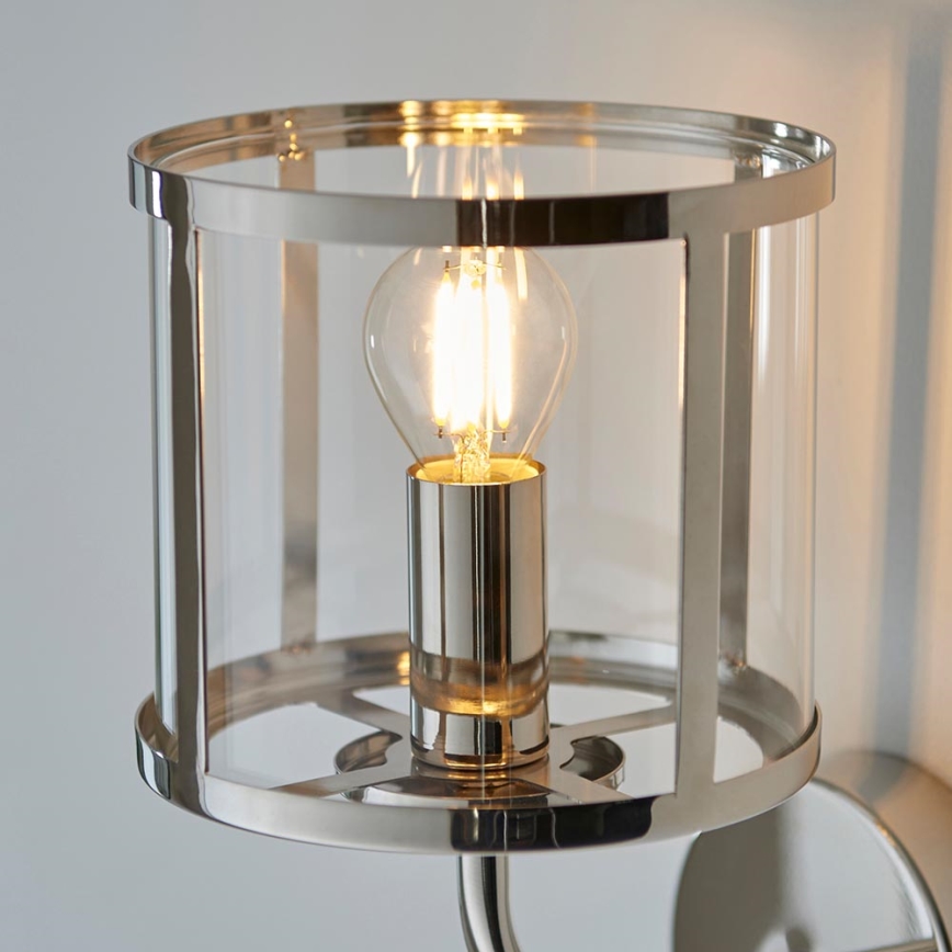 Endon 106003 - Vägglampa HOPTON 1xE14/7W/230V polerad krom
